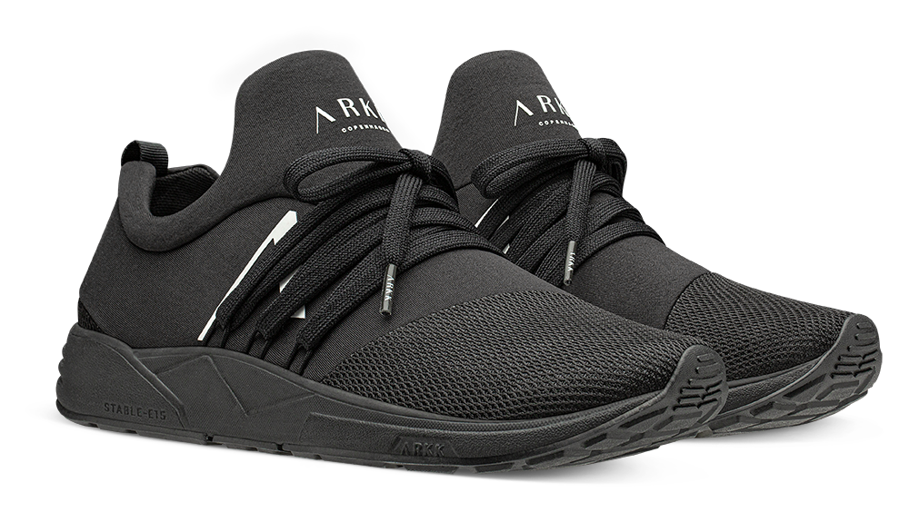 ARKK NOS Raven Mesh | All Black White Raven